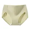 Roupa Íntima Feminina Sem Costura 100% Algodão 7A Algodão Antibacteriano no Gancho Jacquard Nova de Cintura Média com Fenda Alta Algodão Puro Alta Elasticidade Anti-Aperto Roupa Íntima
