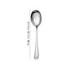 Colher de aço inoxidável 1010 personalizada, atacado, hotel, utensílios de mesa ocidentais, colher de servir, colher pública, colher de café, colher de sobremesa