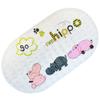 Alfombra antideslizante de baño de dibujos animados, alfombrilla impermeable antideslizante para suelo de inodoro, alfombrilla de baño infantil de PVC que no se decolora