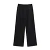 Pantalones Casuales de Yoga Estilo Americano de Cintura Alta, Nuevos Pantalones de Pierna Ancha Versátiles Adelgazantes para Otoño e Invierno, Pantalones Largos hasta el Suelo