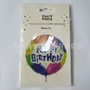 Feliz cumpleaños letra inglesa happybirthday globo de película de aluminio niños fiesta de cumpleaños para adultos Diseño 1