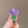 Broche de Design Versátil de Alta Qualidade Liga Oval Nicho Corsage Elegante Simples Distintivo Acessório de Roupa Alfinete