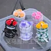 Ramo de Flores de Rosa para Temporada de Graduación, Flor de Jabón de Flores Artificiales, Flor Falsa Pequeña Fragante, Flor Eterna, Regalo de Recuerdo, Ramo Hecho a Mano