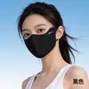 Mascarilla de Protección Solar para Ciclismo, Anti-UV, Mascarilla 3D de Seda de Hielo de Alta Calidad para Mujer, Delgada, Transpirable, Fácil de Respirar