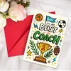 Paquete de Tarjetas de Felicitación con Sobre - Tema: Bol Nuevo de Evento Deportivo Mundial de Fútbol - Tarjeta de Agradecimiento de Cumpleaños