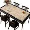 Alfombrilla Protectora para Mesa de Café Estilo Medieval, Impermeable, Resistente al Aceite, No Lavable, Lujo Ligero, Sensación de Alta Gama, Alfombrilla para Mesa de Mueble de TV, Alfombrilla para Encimera de Zapatero