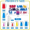 Tapones cónicos de silicona resistentes a altas temperaturas para enmascarar agujeros en componentes metálicos pintados con spray y electroplateados, disponibles en múltiples tamaños y reutilizables.