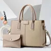 Comércio Exterior l Bolsa de Mão Feminina 2026 Nova Grande Capacidade Ombro Único Bolsa Mãe-Filho Fashion Patchwork Toque de Luxo Bolsa Transversal