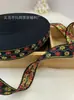 Cinta de jacquard bordada con hilo de oro, estilo pequeño y fragante de 2.1 cm, accesorios para el cabello, embalaje de caja de regalo, cinturón, accesorios para ropa de actuación, venta al por mayor.