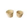Envio Internacional de Flores Secas, Cestas de Bambu Universais para Flores Secas, Itens Decorativos, Mini Cestas de Bambu, Cestas de Bambu Trançado Extra Pequenas, Cestas de Bambu Trançado de Mão