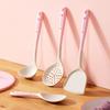 Utensílios de Cozinha Genuínos Sanrio Espátula de Silicone, Concha de Sopa, Escorredor, Colher de Arroz, Utensílios de Cozinha Antiaderentes Cartoon Domésticos