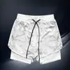 Conjunto Esportivo Masculino Calça de Corrida ao Ar Livre Fitness Verão Basquete Treinamento Secagem Rápida Regata Sem Mangas Roupa de Fitness para Corrida Noturna