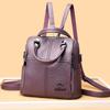 Mochila Cruzada con Costuras para Coche de Piel de Oveja 2020 Súper Popular en Instagram Bolso Cubo Multifuncional Mochila de Viaje de Moda para Mujer