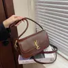 Bolsa quadrada pequena para o dia a dia Yang Shulin para mulheres, novo design 2026, estilo nicho, luxo leve, bolsa de ombro, bolsa de ombro feminina, bolsa transversal