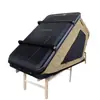 Tienda de Techo Triangular Plegable Integrada de Aleación de Aluminio para Coche/SUV para Viajes por Carretera Acampada Plegable de Carcasa Dura