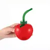 Taza Personalizada con Forma de Manzana para Exportación de Fábrica, Popular Botella de Plástico con Forma de Fruta para Exteriores en Verano, Regalo para Fiesta Festiva
