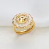 Accesorios para Set de Joyería DIY de Perlas, Sencillo y Elegante, Pendientes Redondos de Encaje con Goteo de Aceite, Colgante, Anillo con Montura al por Mayor