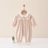 Mamelucos para Bebé, Ropa de Salida de Primavera y Otoño, Ropa para Gatear de Terciopelo Suave Categoría a para Bebé Niña, Ropa de Algodón Puro para Recién Nacido