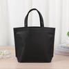 Bolsa de tela no tejida estampada en caliente, larga, con revestimiento, para embalaje de ropa y logotipo impreso.