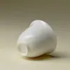 Xícara de Chá de Porcelana Branca com Esmalte Doce Branco e Argila de Jade das Dinastias Tang e Song, Conjunto de Chá Kung Fu, Xícara de Cerâmica para Degustação Doméstica, Peça Única de Parede Fina, Tang e Song