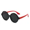Gafas de Sol de Silicona para Niños para Hombres y Mujeres, Gafas de Viaje de Moda con Protección UV, Gafas de Sol Polarizadas para Niños con Montura Redonda Linda y Moderna