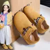 Zapatos Birkenstock para Niños Estilo Británico Zapatos de Cuero Nuevos Primavera y Otoño Zapatos Casuales de Encaje para Niñas Zapatos Individuales Mocasines de Suela Suave para Bebé