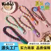 Correas de muñeca tejidas a mano de colores para teléfono de comercio exterior, disponibles en varios colores, llaveros, colgantes para bolsos y botellas de agua, venta al por mayor desde el fabricante