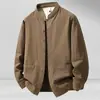 Chaqueta Fina de Algodón y Lino Nueva Colección Primavera-Verano Leishibert, Chaqueta Casual Cómoda y Transpirable para Hombre, Ropa de Abrigo de Moda para Hombre