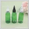 Botella de 60ML azul, blanca y marrón con tapa de punta, botella de pegamento con boquilla de punta, botella de aceite de 60ML con tapa de punta, botella de tinta con tapa de punta, botella de cuello largo con tapa de punta