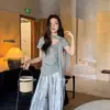 Camiseta de Punto de Nicho Estilo Diseñador para Mujer, Guangzhou Shisanxing Primavera 2026 Nuevo Top Ajustado Ropa para Mujer 61339