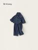Ropa para Niños Youbao Traje de Mezclilla para Niños 2026 Primavera y Otoño Nueva Camisa Chaqueta para Niños Conjunto de Dos Piezas para Niños