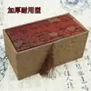 Caja de nogal para recolectar nueces, caja de almacenamiento de madera maciza ahuecada, caja decorativa, caja de regalo para llevar en la mano