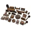 Accesorios Personalizados de Madera Maciza de Nogal Negro, Productos de Madera, Adornos, Soportes Creativos para Teléfono Móvil, Artesanías de Madera Heterosexuales Transfronterizas