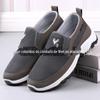 Sapatos de Pano Novos Old Beijing Antiderrapantes Confortáveis Sapatos para Idosos Sapatos de Montanhismo Masculinos para o Pai Sapatos de Pano Casuais Esportivos para Meia-Idade e Idosos