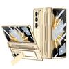 Funda para Teléfono Honor MagicV2 Bisagra Plana Cubierta Protectora para Pantalla Plegable Electrochapada Ultrafina Todo Incluido Anti-caídas