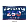 Bandera del Día de la Independencia de Estados Unidos Poliéster 90*150cm Bandera del Día Nacional Pancarta Decorativa Souvenir del 250 Aniversario Americano