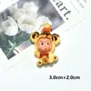 Dibujos Animados Brillo Pan Estrella DIY Accesorios de Resina Pequeña Pegamento de Crema Pasador Funda de Teléfono Hebilla de Zapato