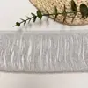 Suministro Directo de Fábrica de Flecos de Hilo Dorado y Plateado para Escenario, Trajes Latinos, Borlas, Encaje, Ropa, Faldas, Accesorios de Decoración