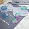 DIY artesanal edição completa animal marinho areia movediça cola caindo ferramenta de lixar resina água-viva golfinho concha baleia molde de silicone