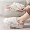 Zapatos Posparto de Maternidad para Otoño e Invierno, Pantuflas Cómodas de Algodón, Pantuflas Posparto Antibacterianas para Mujer, Talón Cerrado, Antideslizantes, Adecuados para Usar al Aire Libre, Suela Suave, Transpirables
