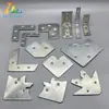 Moldura de Quadro de Ângulo Reto Larga Zelin 38*60 Formato de Peixe Escudo Cauda de Andorinha Borda 45 Grande Minimalista Moldura de Alumínio Porta de Vidro Suporte de Canto