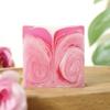 Série Plantas óleo essencial de rosa para ácaros sabonete artesanal hidratante sabonete para rosto e banho masculino e feminino uma geração de cabelo