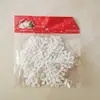 Copos de Nieve Navideños Copos de Nieve Navideños 3 Piezas Adorno para Árbol de Navidad Suministros Navideños Decoración Navideña Regalo