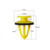 Adecuado para Volkswagen Mercedes-Benz Renault hebilla de panel de puerta clip de fijación de falda inferior de panel decorativo de coche