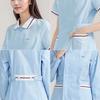 Uniforme de Enfermera a Prueba de Frío, Mangas Largas y Cortas, Estilo Grueso, Conjunto de Dos Piezas de Verano para Hospital de Mujeres, Traje para Salón de Belleza, Uniforme de Trabajo Médico