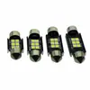 Nova LED Destaque Canbus Ponta Dupla 3030 6 Luzes 31-41MM 12v Luz de Leitura luz de placa luz de teto