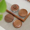 Tapa de Taza de Nogal Tetera Fría Tapa de Madera Tapa de Tetera de Cerámica Tapa de Tetera para Hervir Tapa de Bambú y Madera Venta Fábrica Mayorista