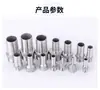 Conector pagoda de acero inoxidable 304 conector hexagonal de rosca exterior conector para tubo de cuero conector para manguera conector de acero inoxidable conector para tubería de agua