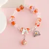 Pulsera de Joyería de Nuevo Estilo, Joyería de Cuentas de Cristal Estilo Coreano, Pareja, Estudiante, Pulsera Infantil, Joyería para Niñas al por Mayor