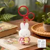 Pingente Chaveiro Gatinho Preto Flocado Fofo, Miniatura de Gato Tendência, Chaveiro de Mochila, Brinde de Máquina de Pegar Bichos